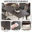 Table de salle à manger 62,99 po Modern Stone-1232340539