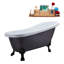 1549.4mm x 701mm Soaking Acrylic Bathtub-104430261-104430268