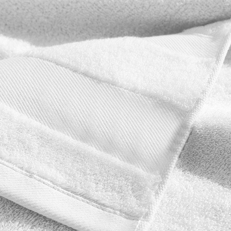 Ensemble de serviettes 6 pièces avec 2 débarbouillettes 2 mains et 2 débarbouillettes, coton doux et absorbant de 380 g / m²