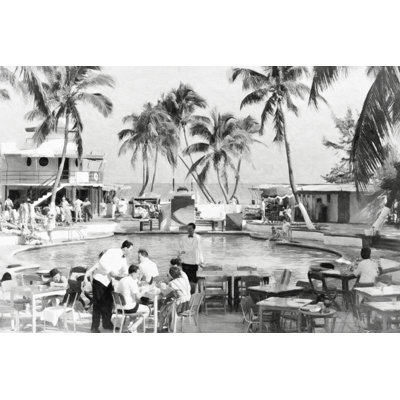 " Poolside Cocktails In Miami " by Graffitee Studios