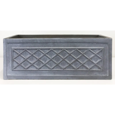 Stone Window Box Planter