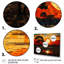 Savannah, coucher de soleil en safari africain dans les teintes 3 - Boho mosaïque, art mural-642464871-642464862