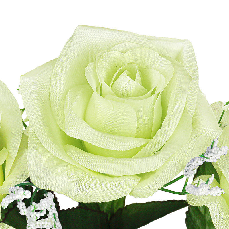 Rosier artificiel ouvert, Vert