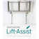 Seachrome Padded Bariatric Transfer Bench Seat with Legs