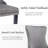 Tufted Modern Velvet Kitchen Upholstered Side Chairs Dining Chairs Set of 4-603498196