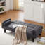 Mobilier de canapé-causeuse médiévale