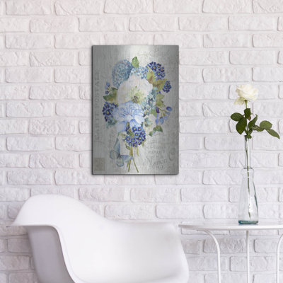 «Bouquet Francais C» par Jean Plout, art mural en métal