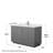 Miranda 54" Freestanding Single Bathroom Vanity with Cultured Marble Top-63918162-63918164-97964258