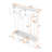 Entryway Hall Tree with Bench, Storage Cabinets and 4 Hooks-129674606