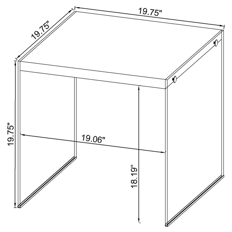 Table de bout Lylli