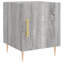 Bouzov 40cm W Iron Bedside Table-467128872