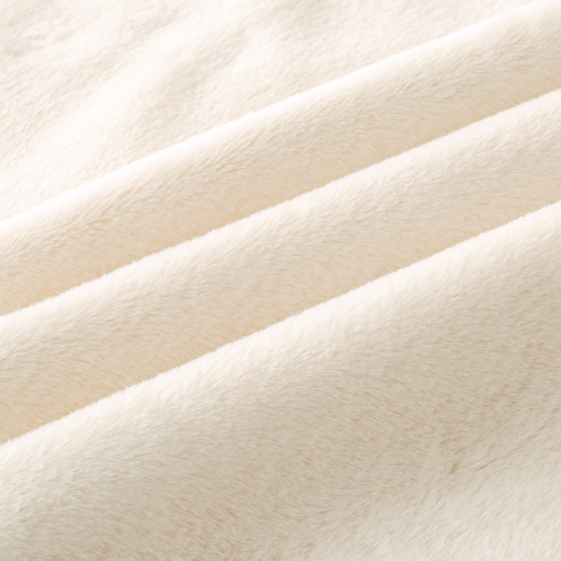 Faux Fur Tree Skirt, White