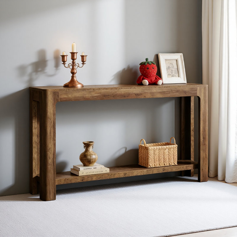 Compact Entrance Table,Natural Style Console Table,Sofa Table
