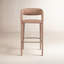 Tabouret de comptoir en cuir Freestyle-881731220-914092062