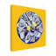 Art sur toile jaune Alice Straker