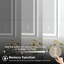 Miroir trempé sans cadreDouble bandes de lumière DEL-808599777
