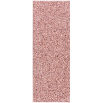 Tapis rose tissé à la machine Tacarra