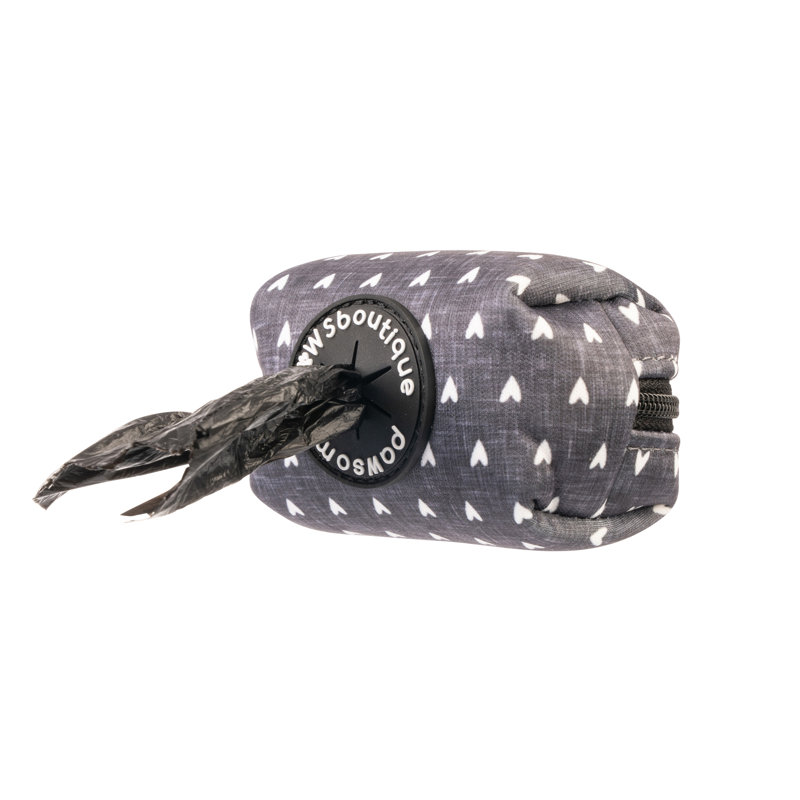 Pawsome Paws Boutique Poo Bag Holder Blackjack