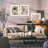Opulent Serenity: Pastel Abstract Diptych-99434074