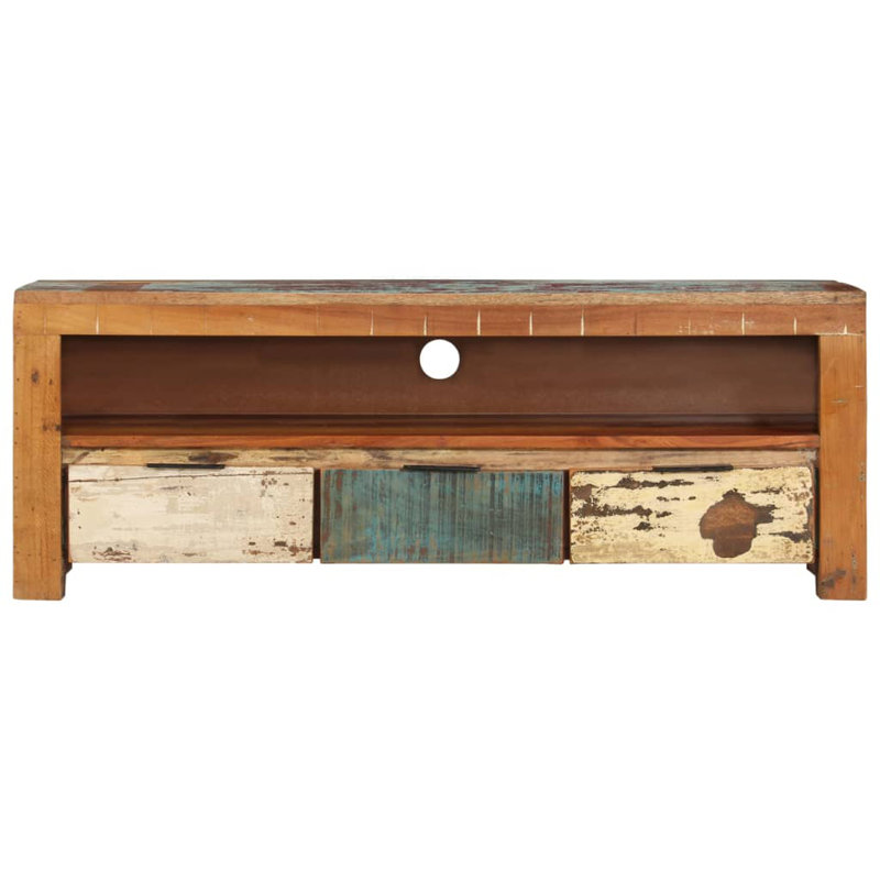 Krier Unfinished TV Stand for TVs up to 49", Multicolour