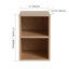 Meuble-lavabo à fermeture en douceur de 60 pouces avec lavabo et petites tablettes de rangement. BCV06360GWH-109391373
