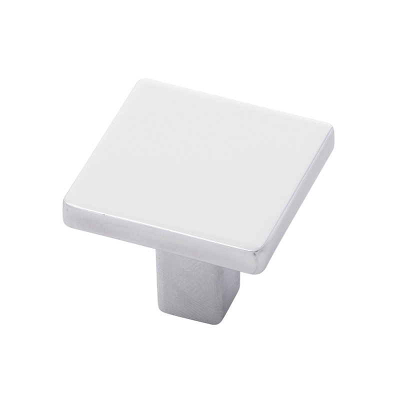 Emerge Square Knob, Chrome