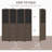 4-Panel Folding Room Divider With Blackboard-119456385