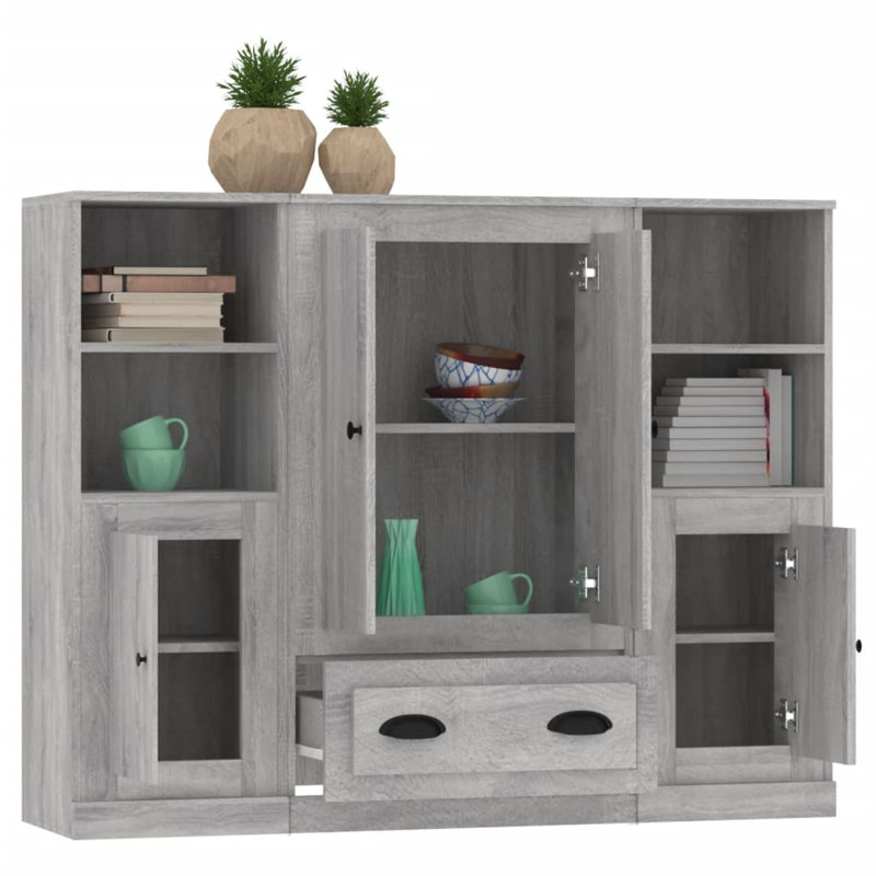 Danilo 132cm Sideboard, Grey Sonoma