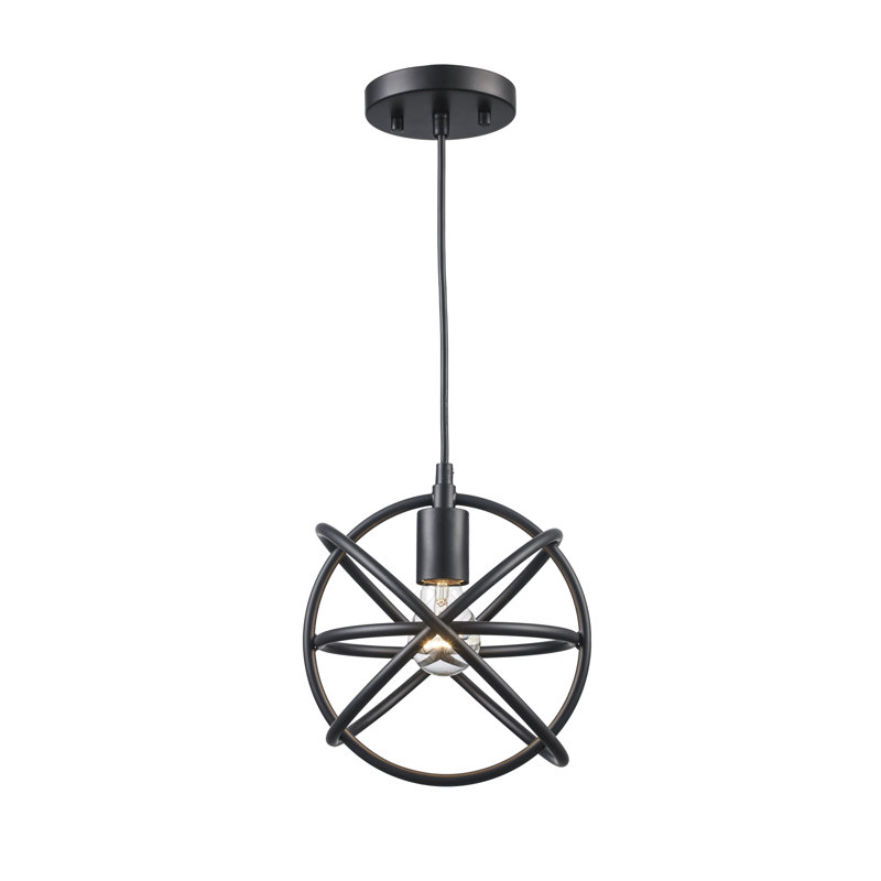Luminaire suspendu global à 1 lumière