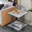 Table de bout avec rangement Colturo