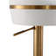 Swivel Upholstered Adjustable Height Counter Stool-66939993