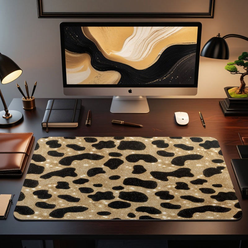 Polyester Desk Pad, 14.4x12.1