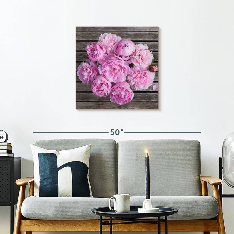 Bouquet de pivoines roses Harnek