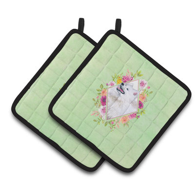 Ensemble de cuisinier poignée 2 pièces caroline trésors sheltie