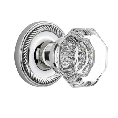 Rosette en corde avec bouton de porte Waldorf