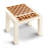 Shagreen Chess Side Table-110942835