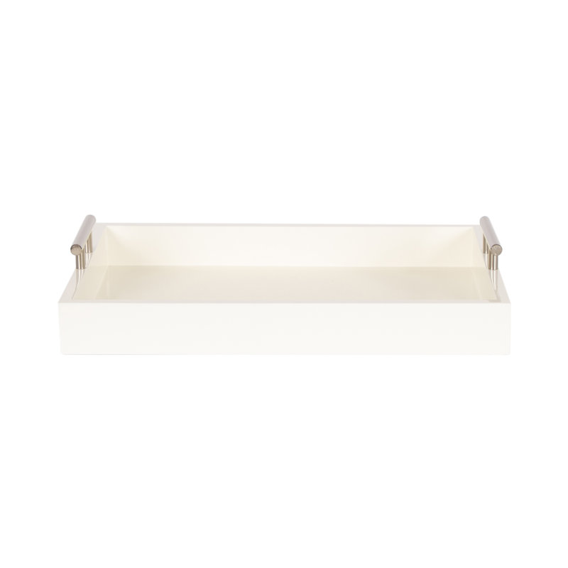Lipton Modern Rectangle Serving Tray with Handles
