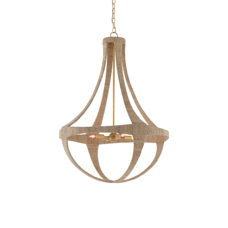 Rope 4 - Light Dimmable Empire Chandelier