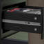 Warren 4 Drawer Tallboy Chest Of Drawers. 40cm Wide. High Gloss Front. Scratch Resistant. Modern No Handle Design.-1225733959