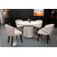 Table de salle à manger ronde en béton 60 "Elementi Home Rio-103284994-103284998