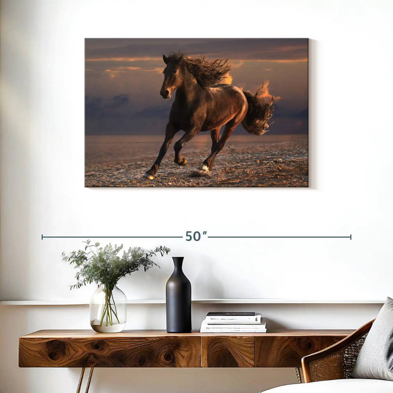 Cheval de plage Brampt, H 24 po x l 36 po
