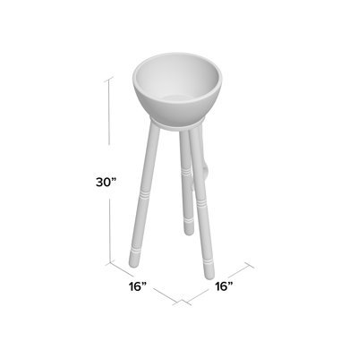 Bay Isle Home™ Saoirse Wood Salad Bowl