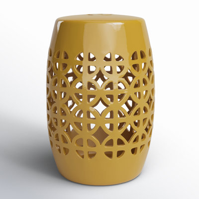 Keaton Porcelain Accent Stool