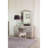 Platinum Upholestered Vanity Stool
