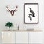 Paradise Crow by Jacques Barraband - Picture Frame Painting Print-55578393-55578392