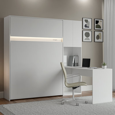 Lit escamotable avec bureau Roland
