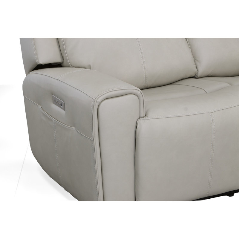 Causeuse inclinable électrique Barnett, Gris