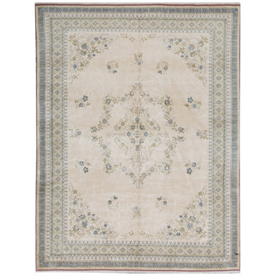 Turkish One-of-a-Kind 5'7" X 8'2" Wool Area Rug in