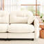 Beige, canapé modulaire en forme de L, 3 sièges, design ergonomique, coussin, siège modulaire pour siège de lecture avec tissu chenille et performance en beige-1321832831