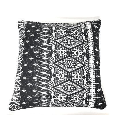 Aztec Geometric Reversible Pillow Cover